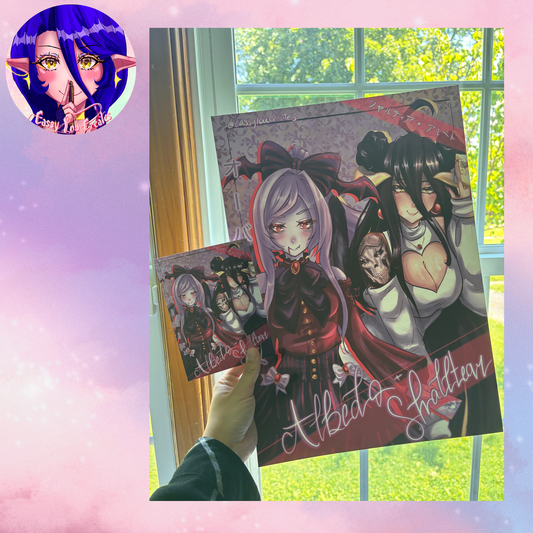 Succubus & Vampire Girls Matte Prints Multiple Sizes
