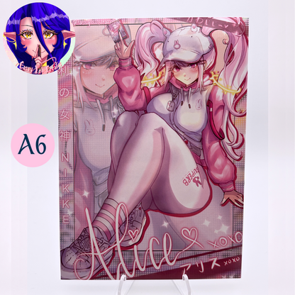 Pink Sweet Home Alice Matte/Glossy Print Multiple Sizes