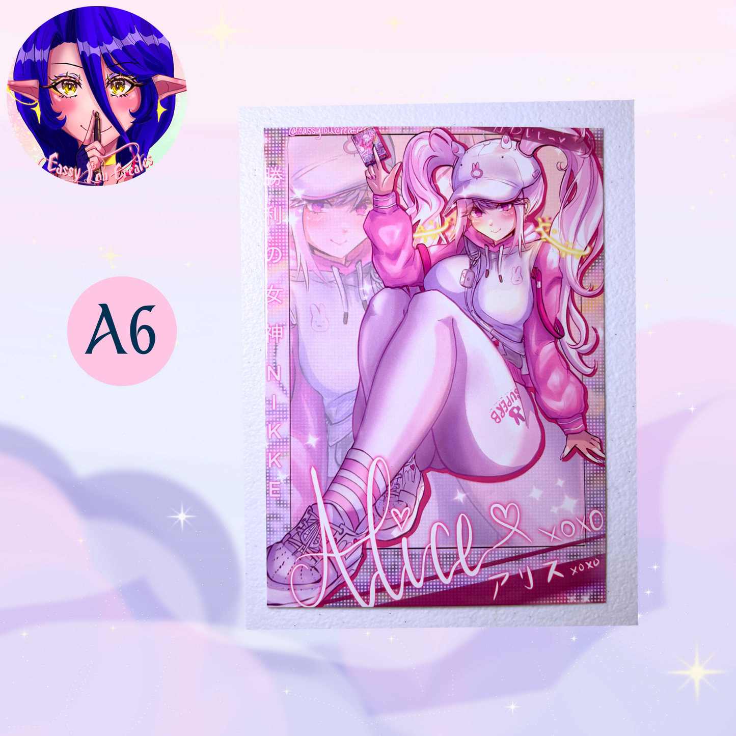 Pink Sweet Home Alice Matte/Glossy Print Multiple Sizes