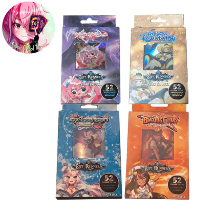 English Rift Runners V-Tuber TCG Starter Decks