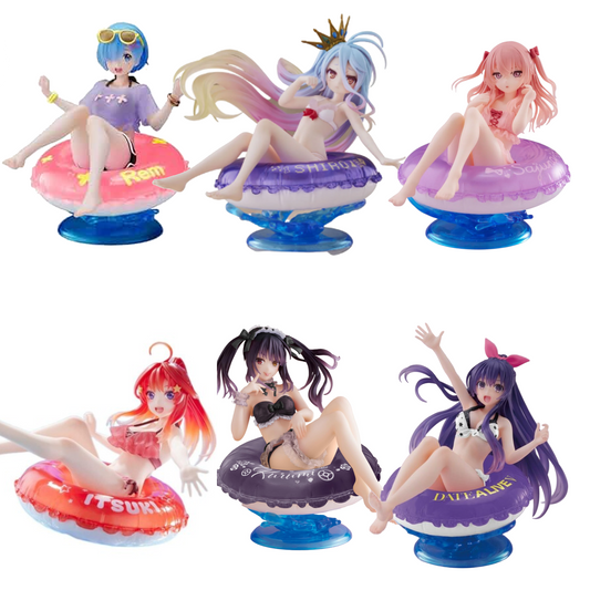 Aqua Float Girls Figures