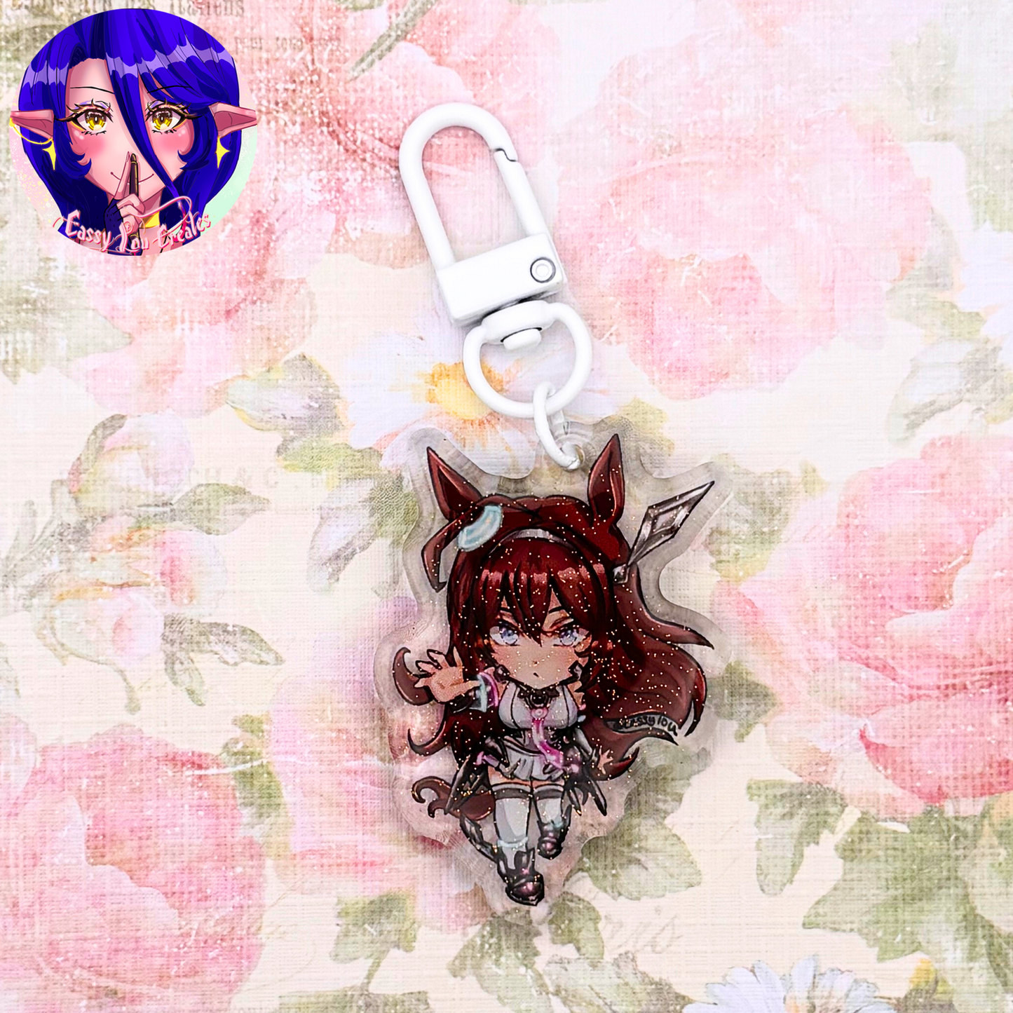 Umamusume Vol. 2 Glitter Epoxy Keychains