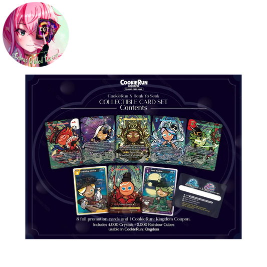 CookieRun X Heuk Yo Seek Collectible Card Set