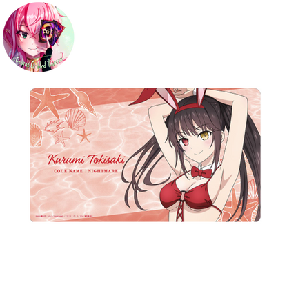 Date A Live Rubber Mats [Tohka Yatogami, Kurumi Tokisaki, Origami Tobiichi & Miku Izayaoi]