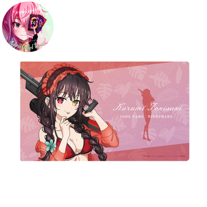 Date A Live Rubber Mats [Tohka Yatogami, Kurumi Tokisaki, Origami Tobiichi & Miku Izayaoi]