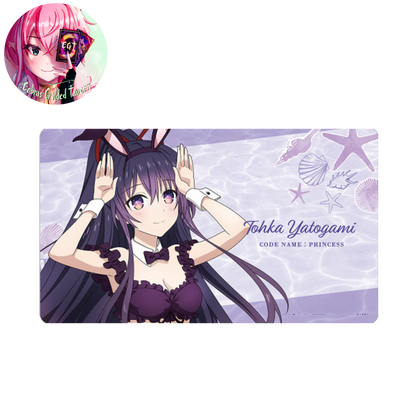 Date A Live Rubber Mats [Tohka Yatogami, Kurumi Tokisaki, Origami Tobiichi & Miku Izayaoi]