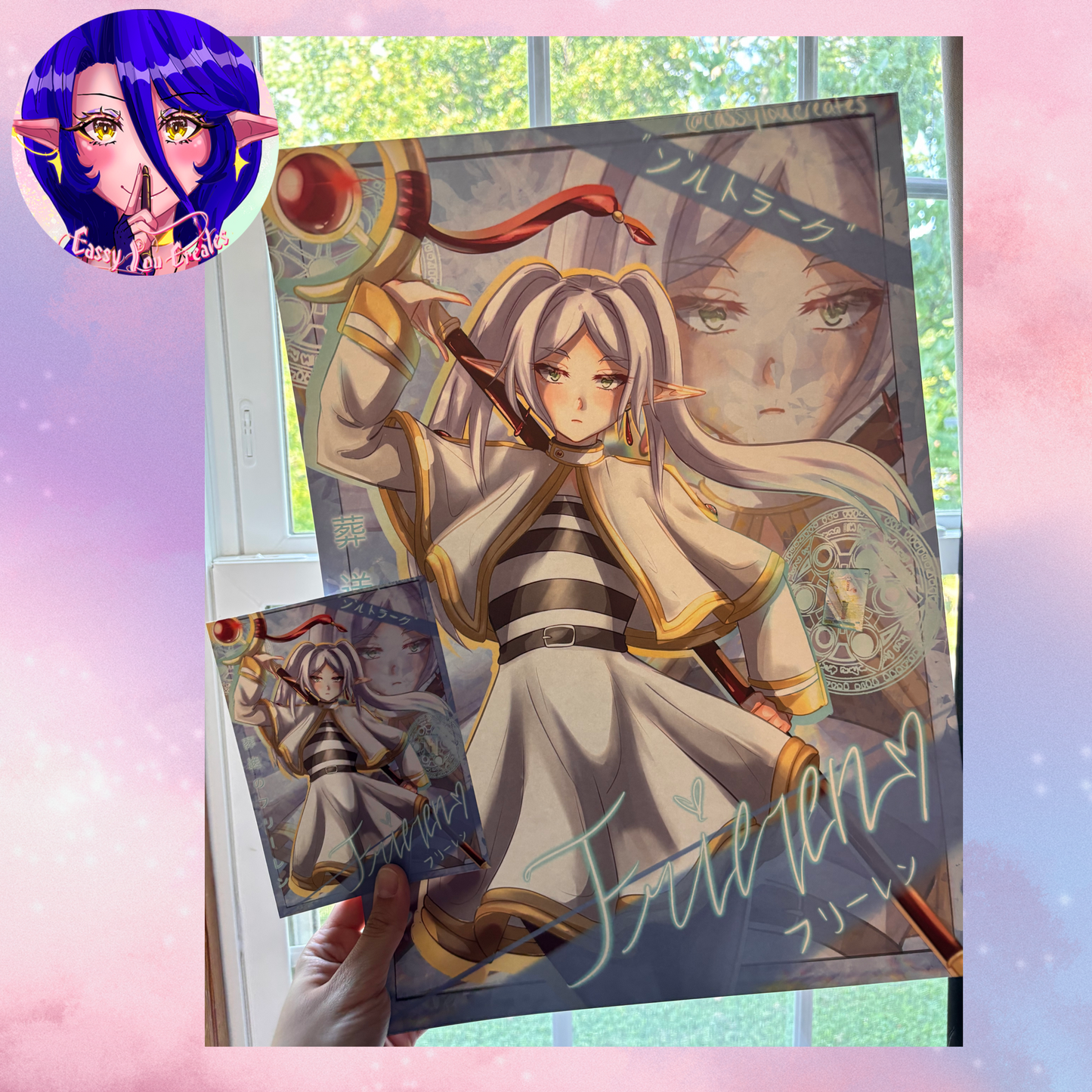 Elf Mage Matte Print Multiple Sizes