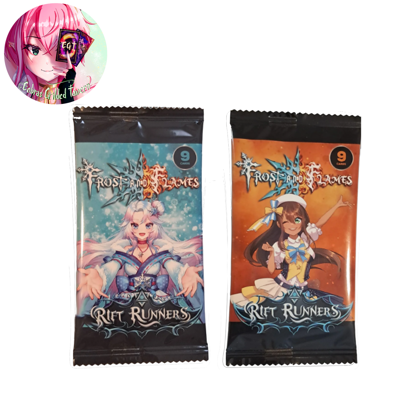 Frost and Flames - Rift Runners V-Tuber TCG