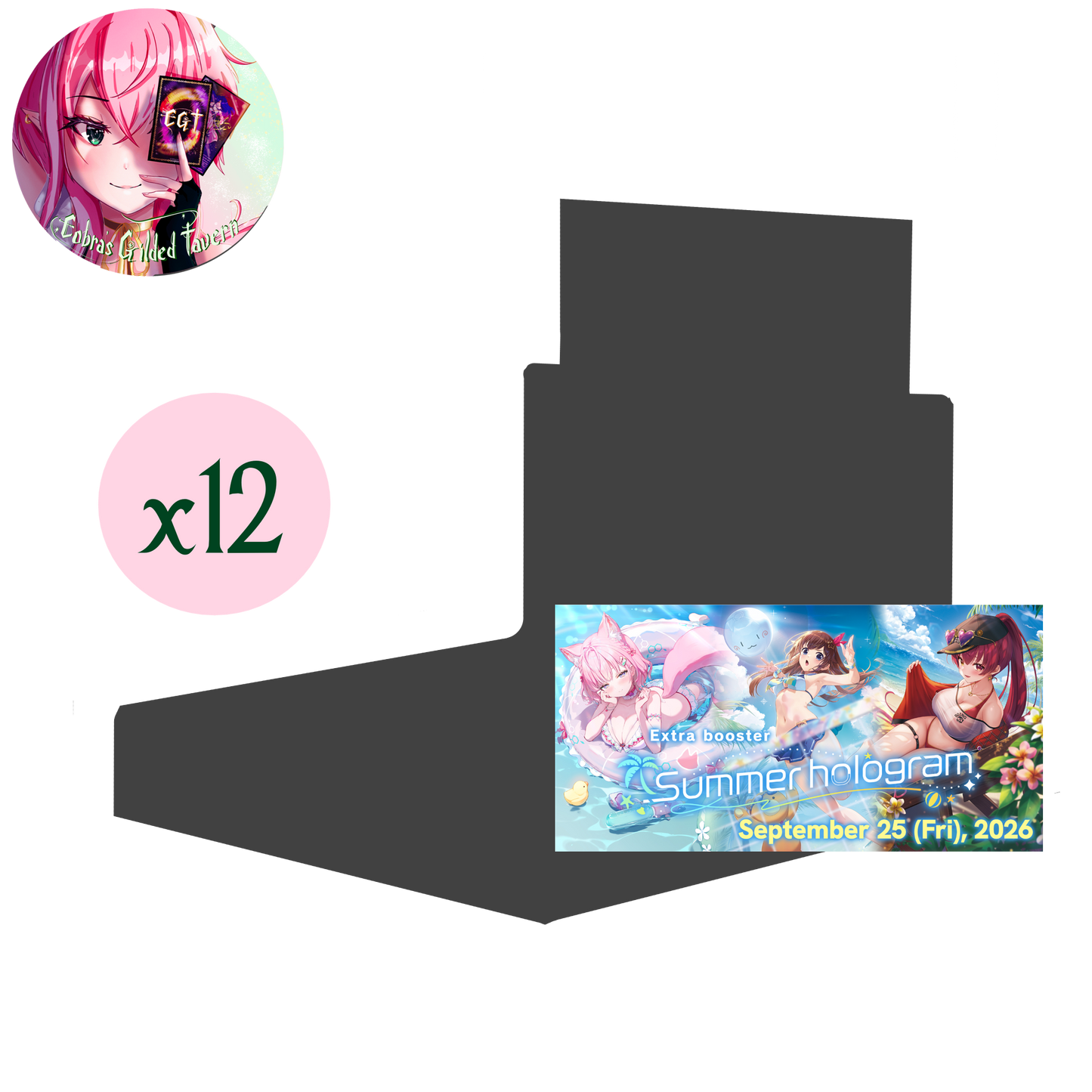 PRE-ORDER Summer Hologram | English Hololive Extra Booster