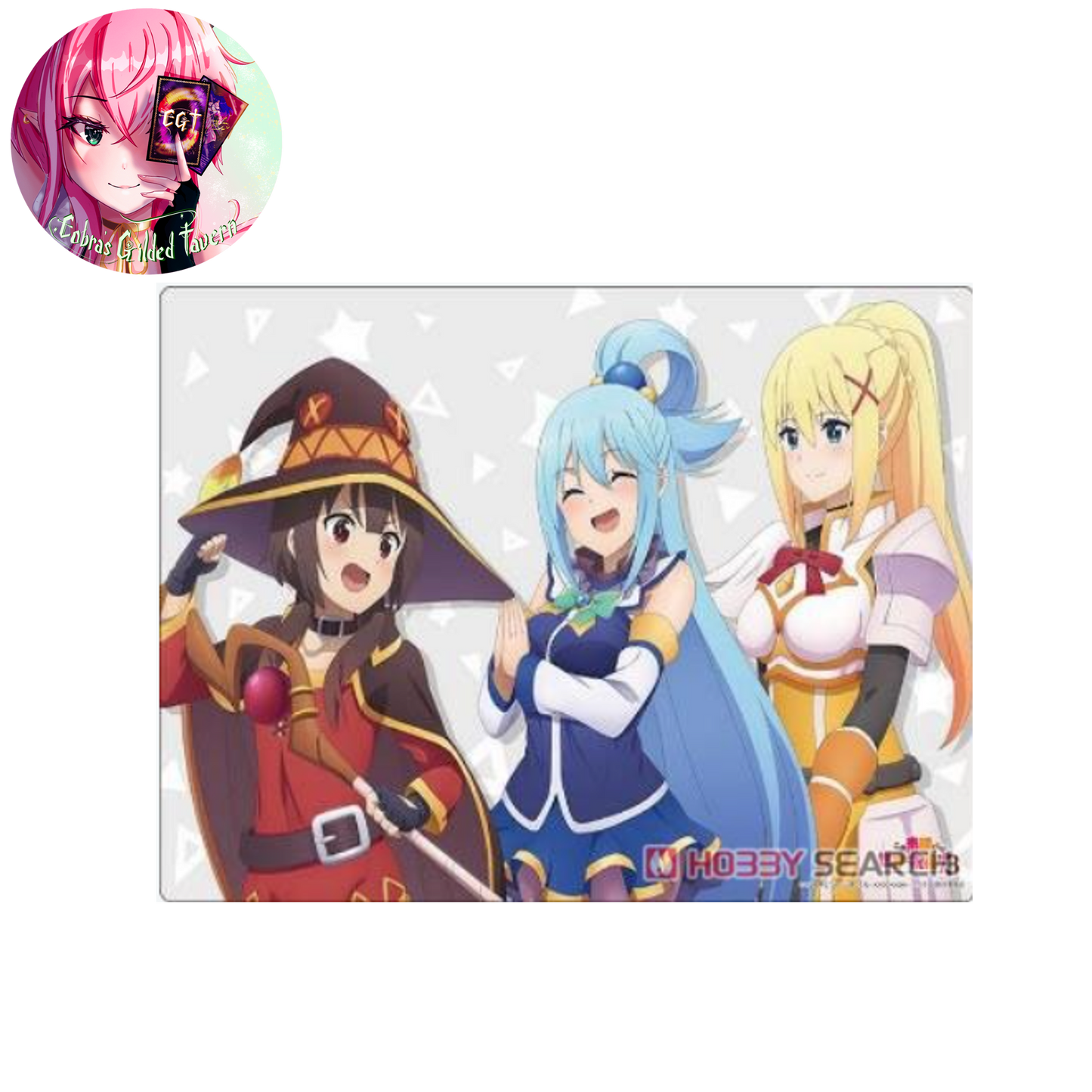 Bushiroad Rubber Mat Collection V2 Vol.1393 KonoSuba: God`s Blessing on this Wonderful World! 3 [Aqua & Megumin & Darkness]
