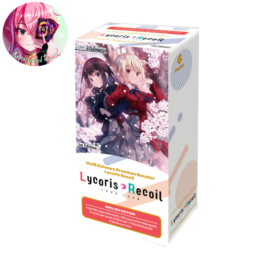 Lycoris Recoil: English Weiss Schwarz Premium Booster Box