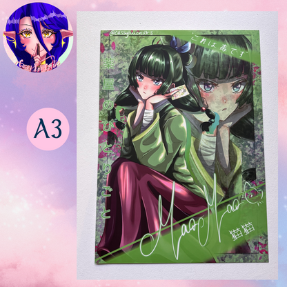 Apothecary Boy & Girl Matte Prints Multiple Sizes