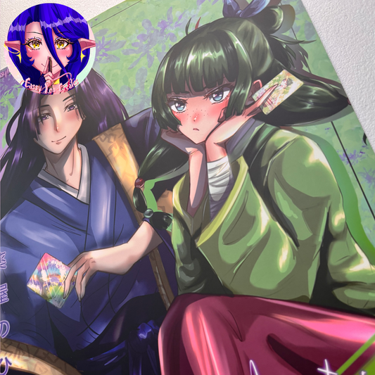 Apothecary Boy & Girl Matte Print Multiple Sizes