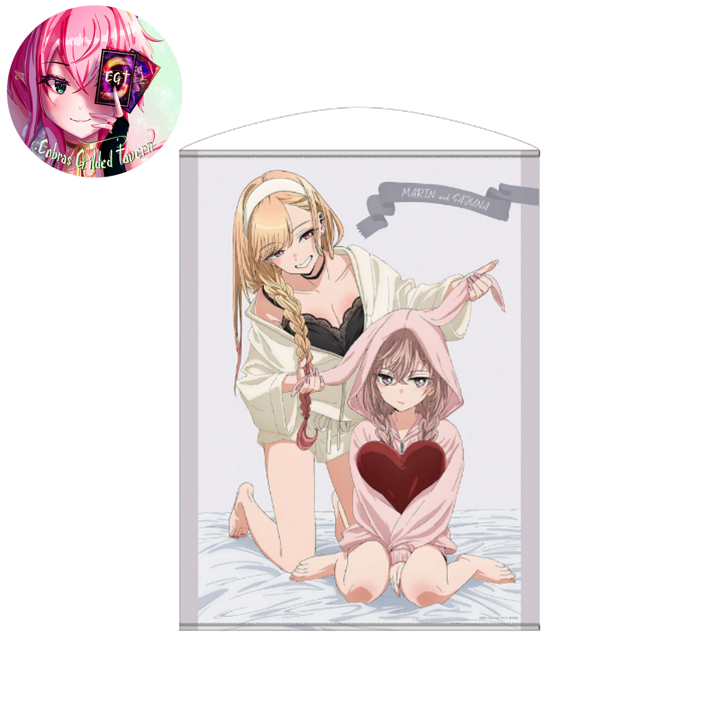 TV Animation [My Dress-Up Darling] Marin & Sajuna 100cm Tapestry