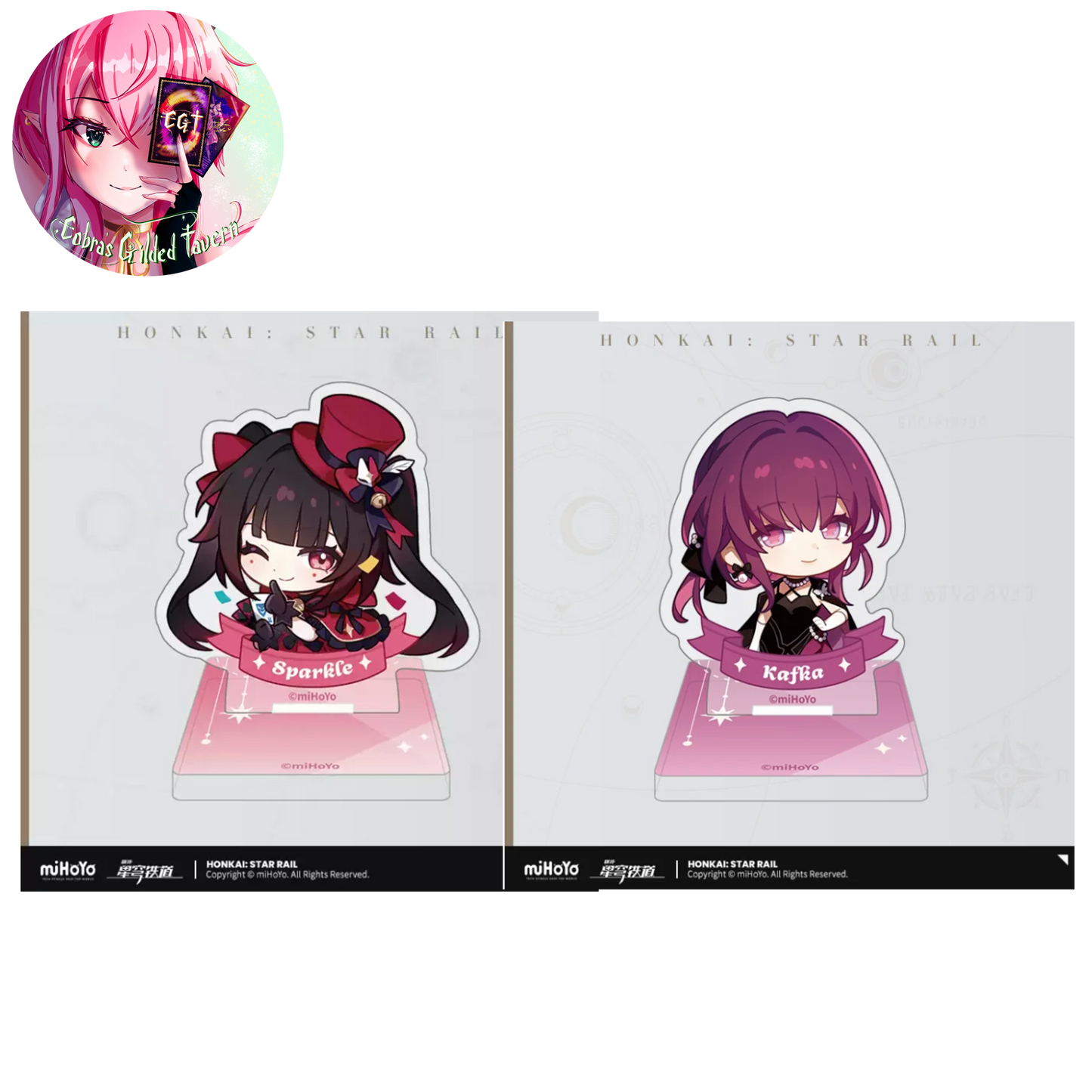Honkai Star Rail Nameless Medal Small Acrylic Stand