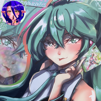 Vocaloid Miku Matte Print Multiple Sizes