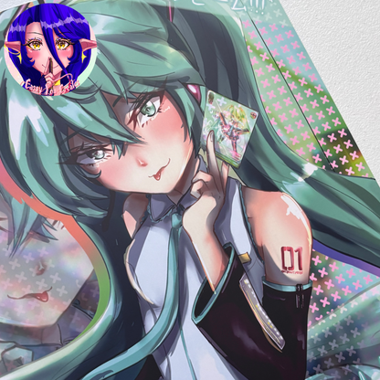 Vocaloid Miku Matte Print Multiple Sizes