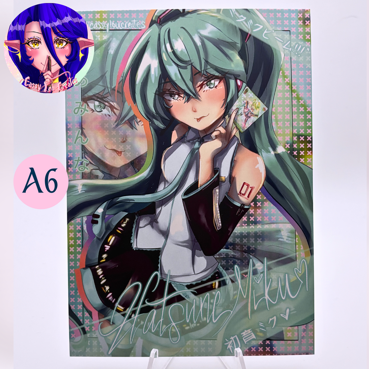 Vocaloid Miku Print Multiple Sizes
