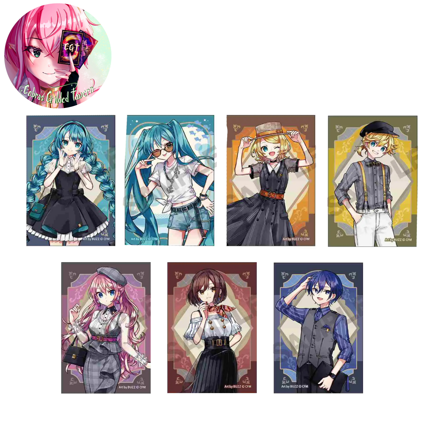 Hatsune Miku Freestanding Pins Vocaloid Retro& Kobe 2025