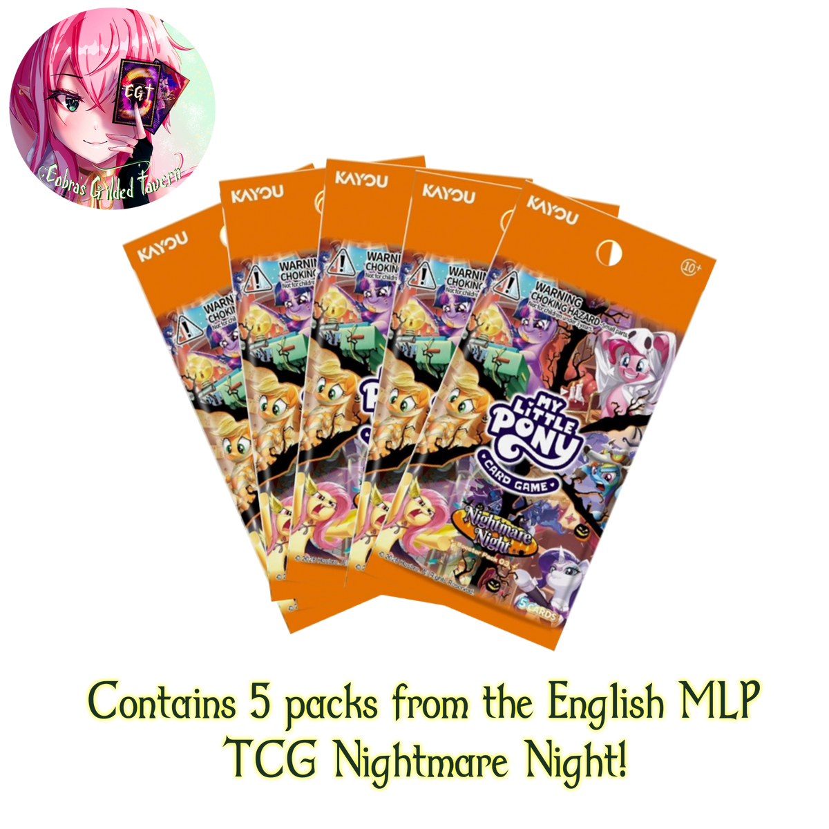 English My Little Pony TCG Nightmare Night Gift Box Bundle