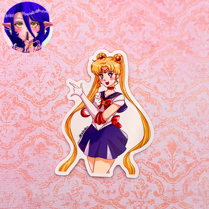 Usagi Glossy Vinyl Sticker