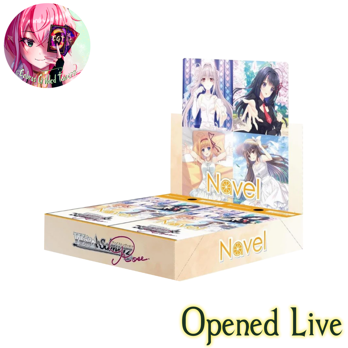 Navel | Japanese Weiss Schwarz Rose