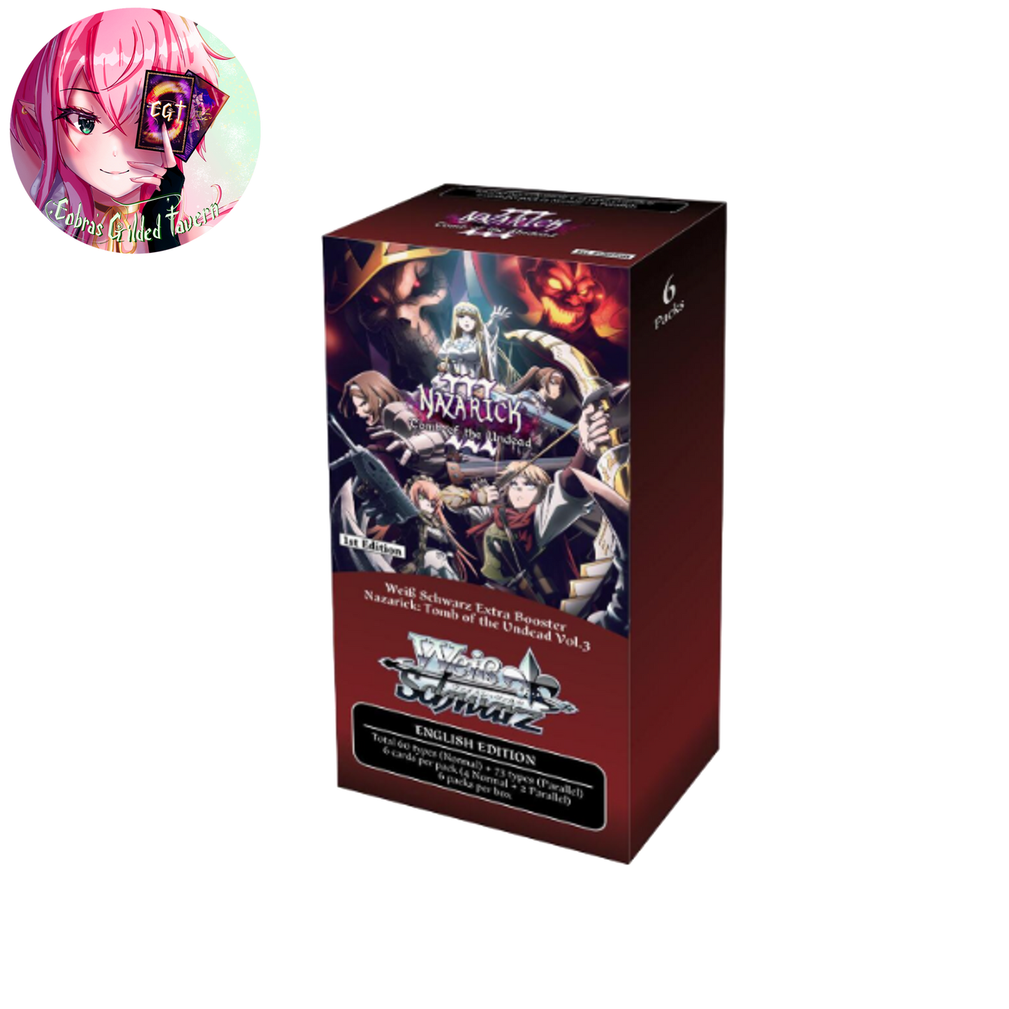 Nazarick: Tomb of the Undead Vol.3 | English Weiss Schwarz Extra Booster