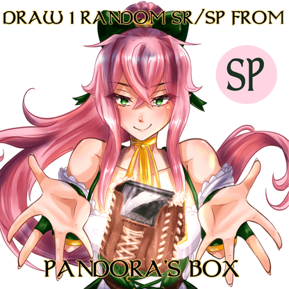 PULL BOX - Draw 1 Random SR/SP from Pandora's Box!