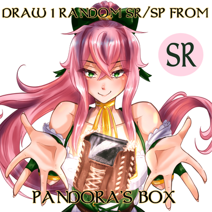 PULL BOX - Draw 1 Random SR/SP from Pandora's Box!