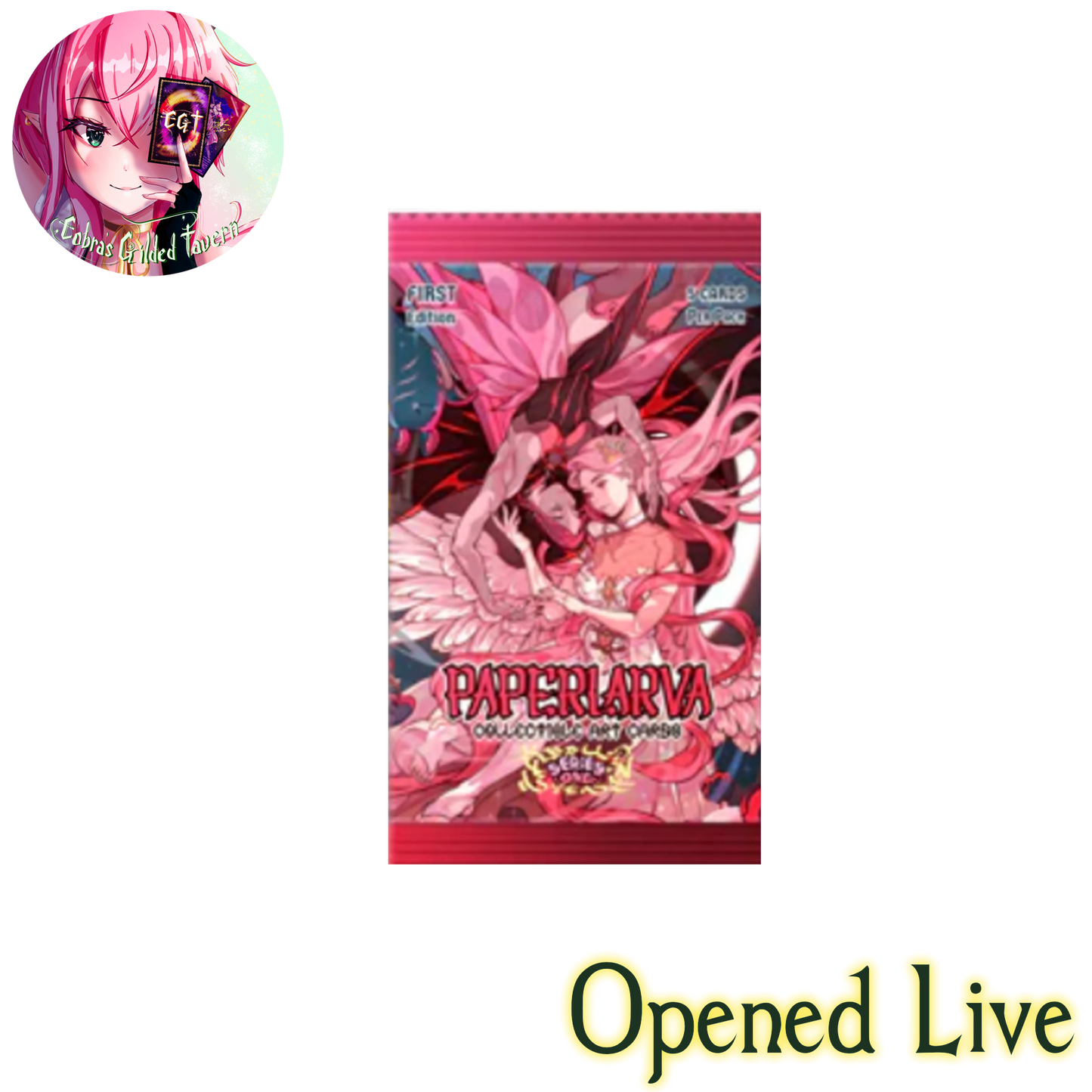 Paperlarva Series 1 | Collectible Art Cards - First Edition