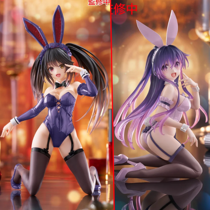 Desktop Cute Figure Date A Live V Kurumi & Tohka: Bunny Ver. Renewal Edition