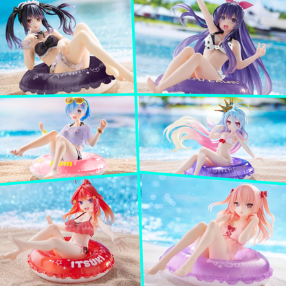Aqua Float Girls Figures