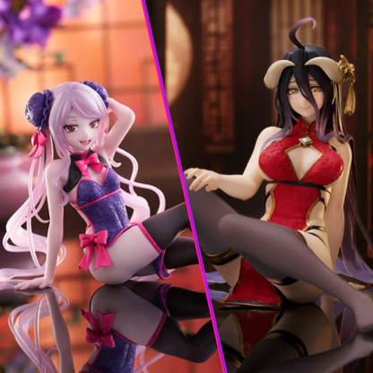 Albedo/Shalltear Chinese Dress Ver. Renewal Desktop Cute Figures