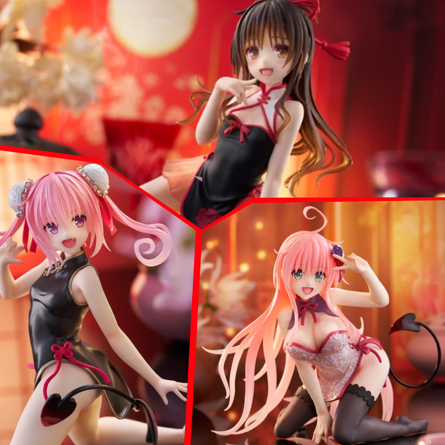 Desktop Cute Figures To Love-Ru Darkness: Chinese Dress Ver.