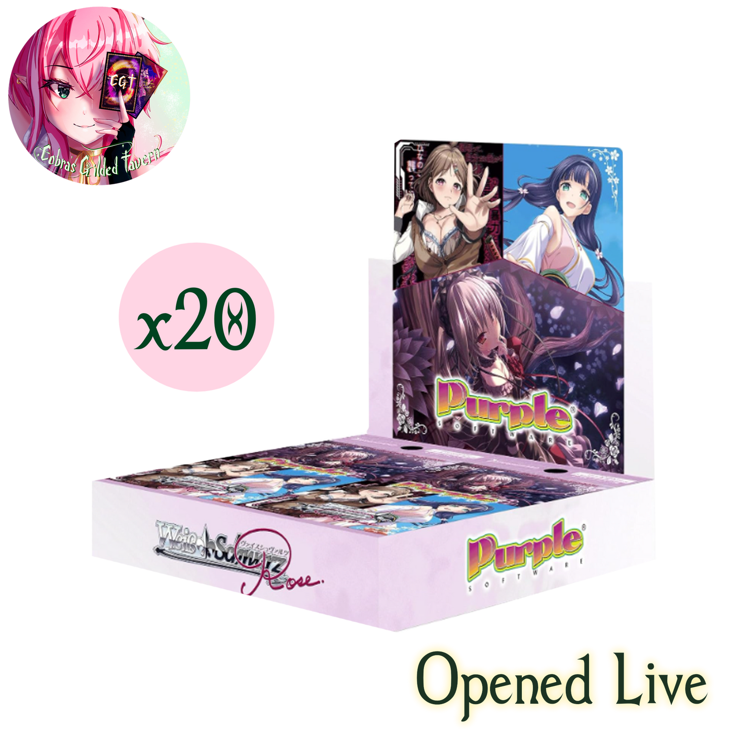 Purple Software | Japanese Weiss Schwarz Rose