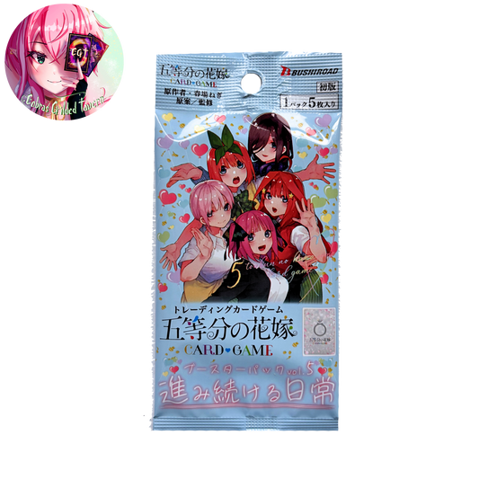 Quintessential Quintuplets Official Japanese TCG Vol. 5