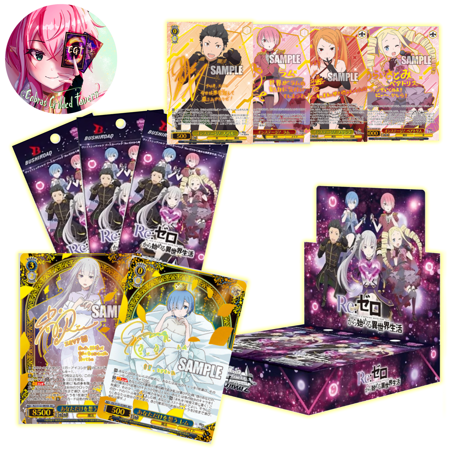 [NEW RESTOCK] Re:Zero Vol. 4 | Japanese Weiss Schwarz