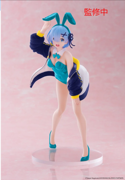 Coreful Figure Re:Zero Rem: Jacket Bunny Ver. Renewal Edition