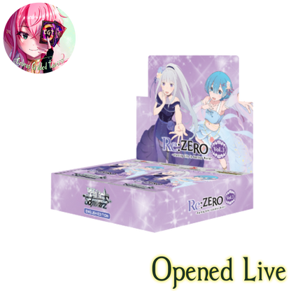 Re:Zero Vol. 3 | English Weiss Schwarz