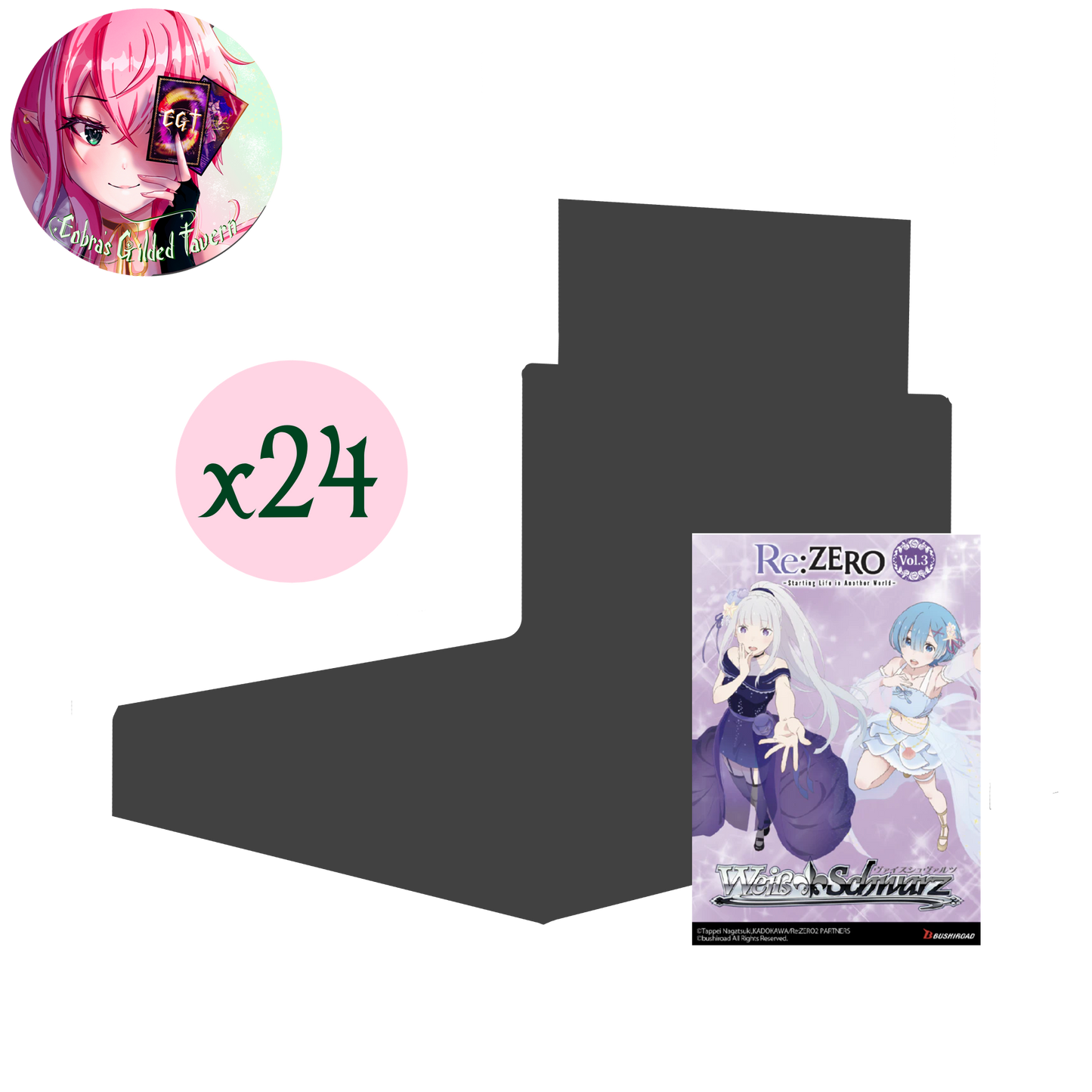 PRE-ORDER Re:Zero Vol. 3: English Weiss Schwarz