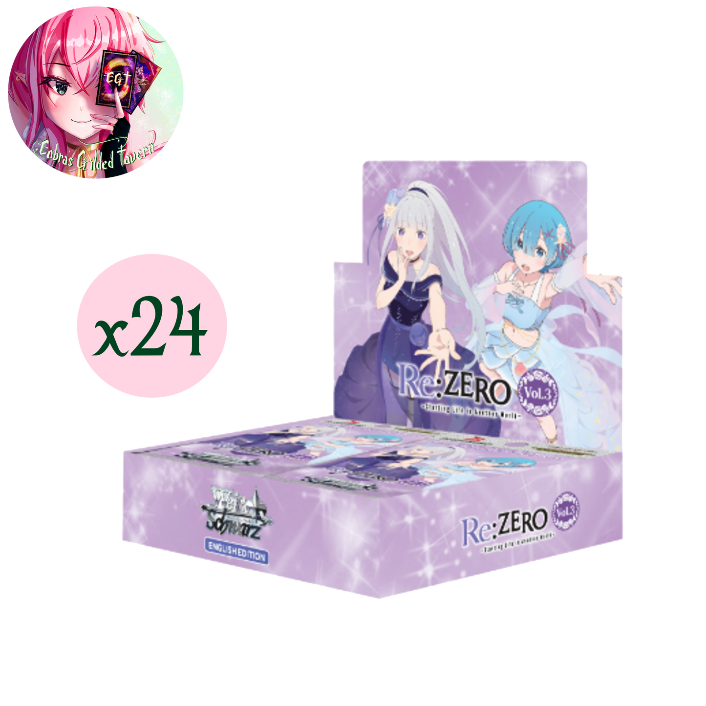 [PRE-ORDER] Re:Zero Vol. 3 | English Weiss Schwarz