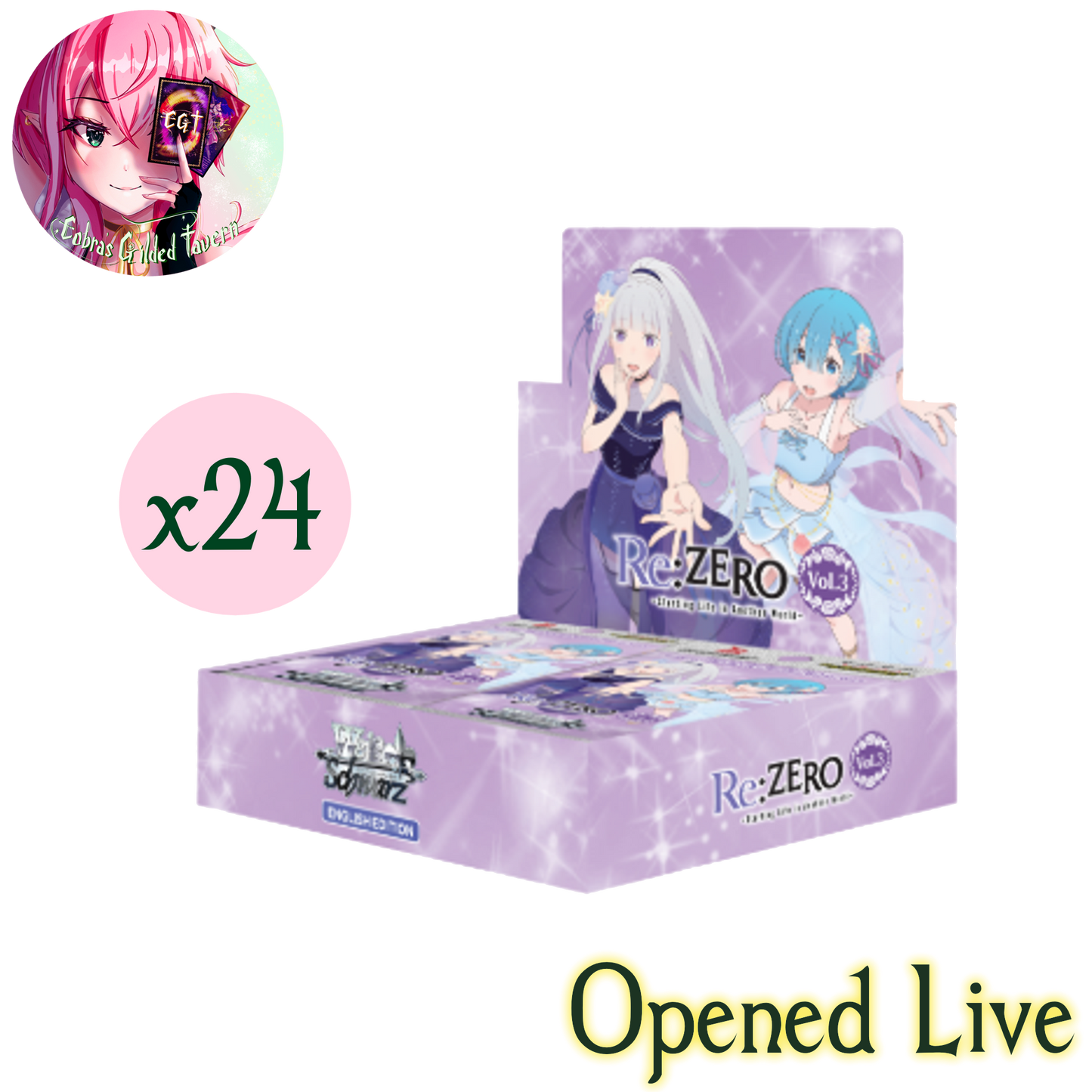 Re:Zero Vol. 3 | English Weiss Schwarz