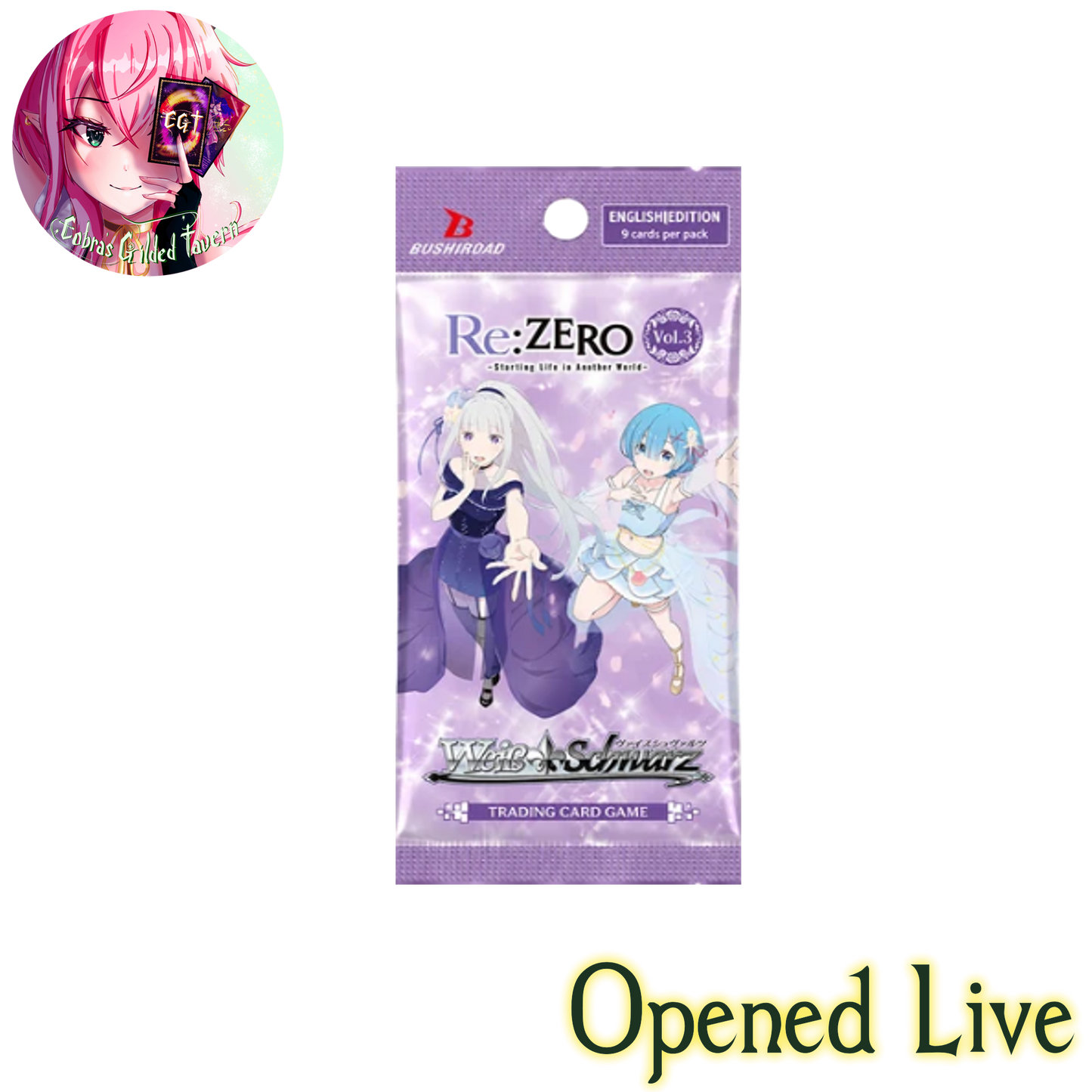 Re:Zero Vol. 3 | English Weiss Schwarz