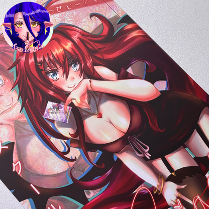 Devil Girl Matte Print Multiple Sizes