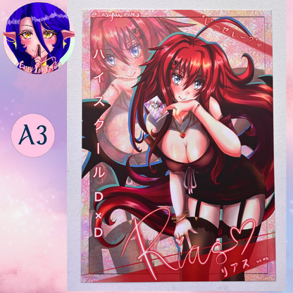 Devil Girl Matte Print Multiple Sizes