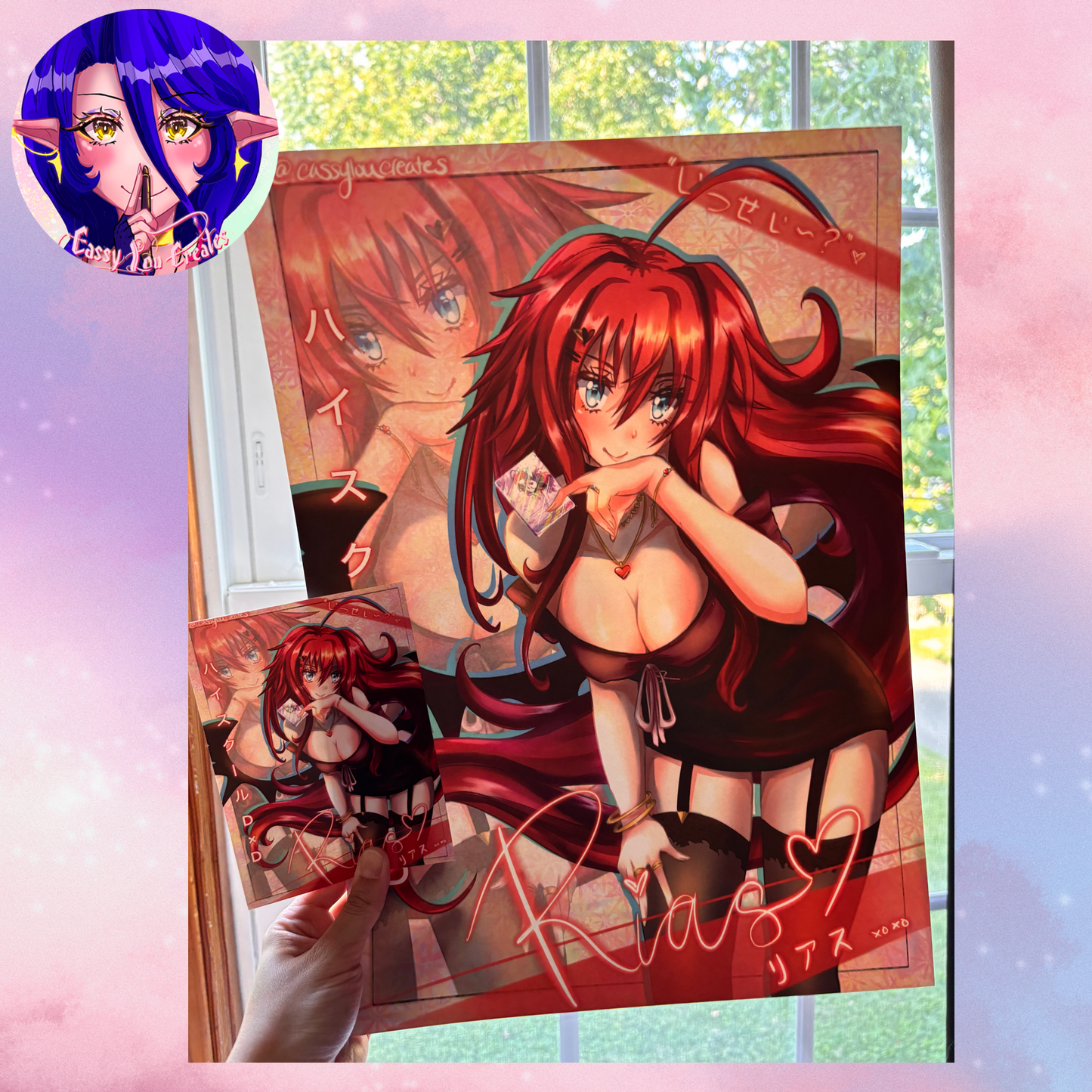 Devil Girl Matte Print Multiple Sizes