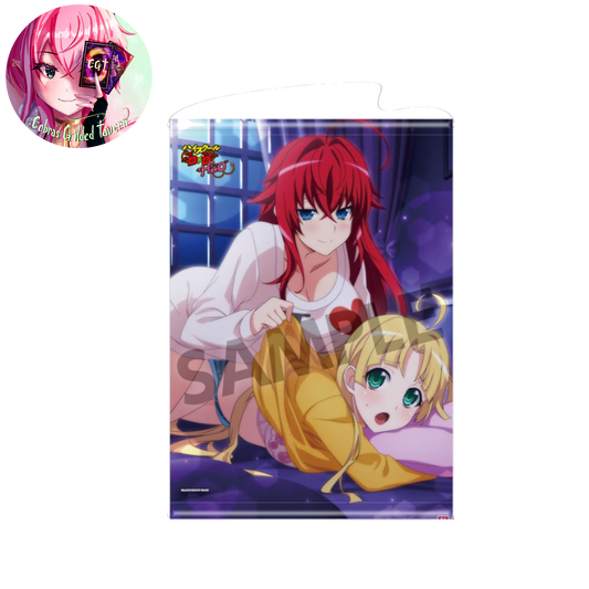 High School DxD Hero B2 Tapestry Rias & Asia Mattarikukan Ver.