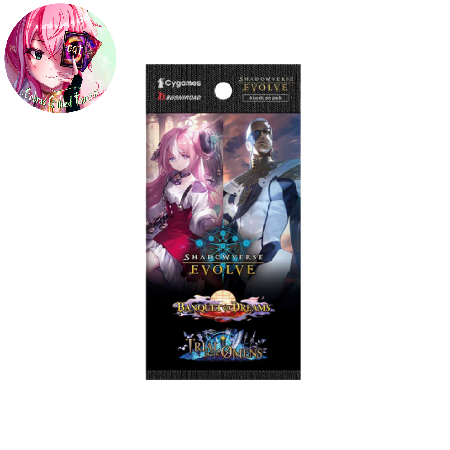 ShadowVerse Evolved: English COMBINED SET Banquet of Dreams and Trial of the Omens