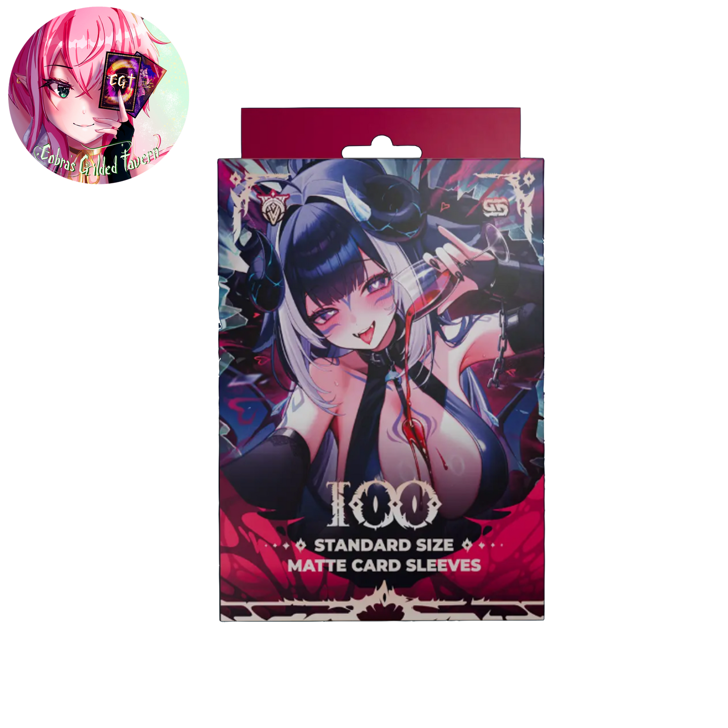 VCard Divine Chaos Shylily/Silvervale/Tricky Card Sleeves