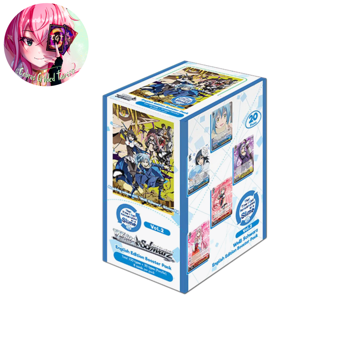 [DEAD BOXES] Reincarnated as a Slime Vol. 2 | English Weiss Schwarz